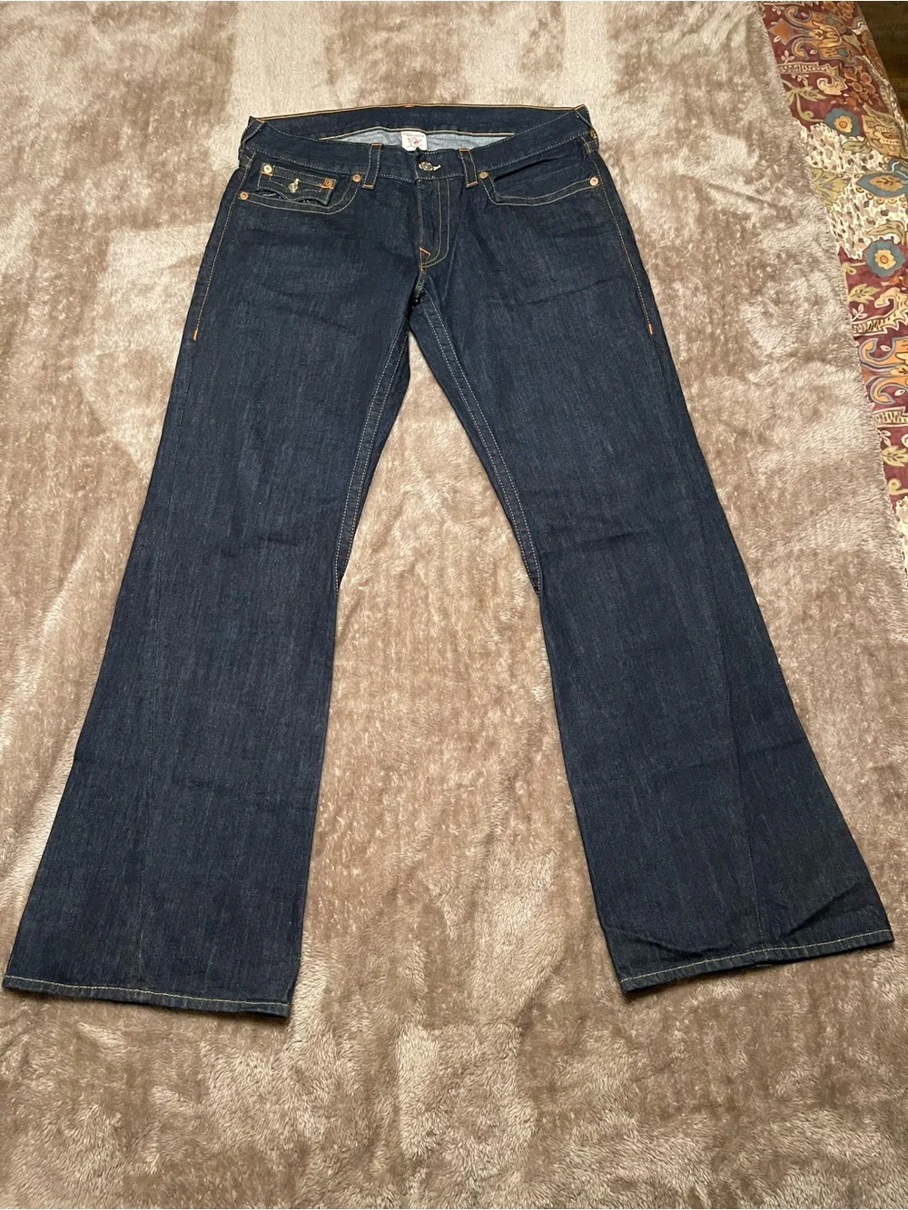 True Religion Joey Jeans Men’s 36x34 – Dark Denim – Bootcut